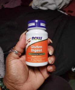 NOW Supplements, Gluten Digest with BioCore®DPP IV, Gastrointestinal Support*, 60 Veg Capsules 11 71FMPBM4BaL
