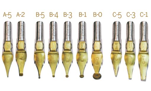 Speedball 30710 10 Pen Nib Assorted Set