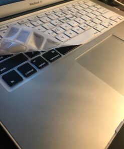 MOSISO Compatible with MacBook Air 13 inch Case (Models: A1369 & A1466, Older Version 2010-2017 Release), Plastic Pattern Hard Shell Case & Keyboard Cover & Screen Protector, White Marble 53 71FN6bGX3dL