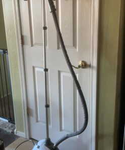 Pure Enrichment® PureSteam™ XL Standing Steamer with Garment Hanger - Heats in 45 Seconds with 0.5-Gallon Water Tank for 1 Hour Continuous Steaming - Includes Fabric Brush and Easy-roll Wheels 38 71FO2lPvhvL