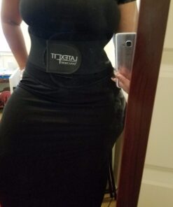 Ann Chery 2051 Latex Fit Women Waist Trimmer Belt for Weight Loss Lumbar Support,US L/EU 36 (Fits 31-32 Inch Waist),Black L/36 (Fits 31-32 Inch Waist) Black 18 71FO7gb3WSL