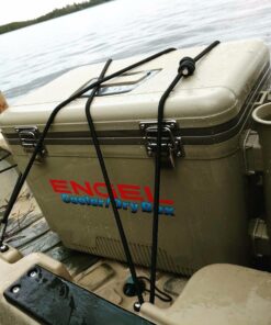 Engel UC19 19qt Leak-Proof, Air Tight, Fishing Drybox Cooler with Built-in Fishing Rod Holders, Also Makes The Perfect Small Hard Shell Lunchbox for Men and Women Tan 18 71FOdxRaiRL