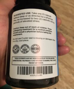 LES Labs Cortisol Health – Stress Relief, Balanced Cortisol Response, Relaxation & Deep Sleep – Phosphatidylserine, Magnesium, Magnolia Bark, Rhodiola Rosea & Ashwagandha – Non-GMO – 60 Capsules 23 71FOqnVEdIL