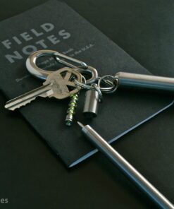 PicoPen Ti -Titanium Mini Ballpoint Pen with Magnetic Keychain Holder, Black Ink Medium Point Pocket Pen for Writing, Bullet Journaling, Taking Notes in Office, Business, and Everyday Carry 28 71FOyl6xeFL