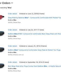 Sleep Mask | Eye Mask for Sleeping Men/Women Better Than Silk Our Luxury Blackout Contoured Eye Masks are Comfortable - This Sleeping mask Set Includes Carry Pouch and Ear Plugs (No Scent) No Scent 28 71FPFtzCcDL