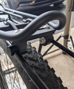 Ibera Bike Rack - Bicycle Touring Carrier Plus+ for Disc Brake/Non-Disc Brake Mount, Fat Tire Bikes, Frame-Mounted for Heavier Top & Side Loads, Height Adjustable for 26"-29" Frames Non-disc Brake 57 71FPZuKYNL