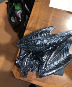 Mythical Guardian Dragon Trinket Box Statue with Hidden Book Storage Compartment for Decorative Gothic & Medieval Décor and Figurines As Jewelry Boxes or Fantasy Gifts for Office Study-Library 40 71FPpsvy1VL