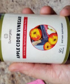Premium Apple Cider Vinegar Capsules – Includes Apple Pectin, Spirulina & Kelp – ACV to Help Support Overall Wellness – Powerful Apple Cider Vinegar Pills – 90 Apple Cider Vinegar Capsules 21 71FQBs3XYzL 1