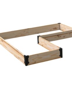 Panacea 89584 Raised Garden Bed Corner Brackets Plant-Container-Accessories, Black 29 71FQcsUkdtL