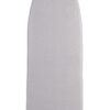 Epica Ironing Board Cover and Pad - Standard Size 15x54 Padded Ironing Board Covers, Heat Reflective Coating, Elastic Edge, Thick Pads, Scorch & Stain Resistant Iron Board Cover with Padding Grey Gray 3 71FRDITrdKL