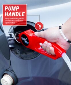 Alternative view of TERA PUMP Battery Powered Fuel, Liquid, Gas, Water Transfer Portable Pump with Easy Light Weight Handle Transfer From Car, Tractor, Boat Etc