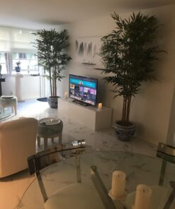 Nearly Natural 7ft. Big Bamboo Artificial Tree 84 in 36 71FSw5OjPtL