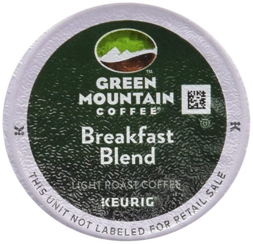 Green Mountain Coffee Decaf Breakfast Blend, K-Cup Portion Pack for Keurig K-Cup Brewers (Pack of 48)