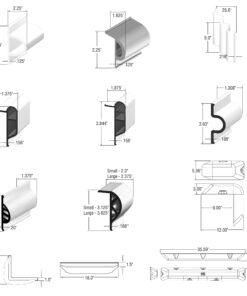 Taylor Made Products 46054 C Shape Dock Edge Coil, 25-Feet, White 5 71FVT63QqS