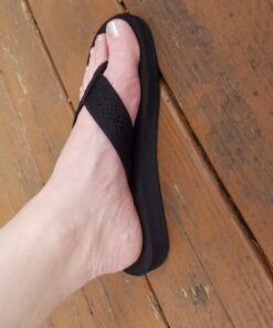 Reef Women's Sandy Flip-Flop 8 Black/Black 35 71FVhYZOoHL