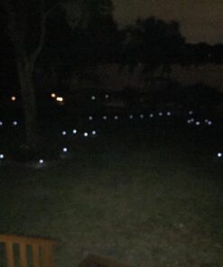 GardenBliss Best Solar Lights for Outdoor Pathway, 10 Brightest Light Set for Walkway, Patio, Path, Lawn, Garden, Yard Decor, Double Waterproof Seal, Large Led Landscape Outside Post Lighting Lamps Pack of 10 - White Light 46 71FVlhgKq0L