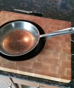 de Buyer MINERAL B Carbon Steel Fry Pan - 12.5” - Ideal for Searing, Sauteing & Reheating - Naturally Nonstick - Made in France 12.5" 33 71FWZp7JdcL