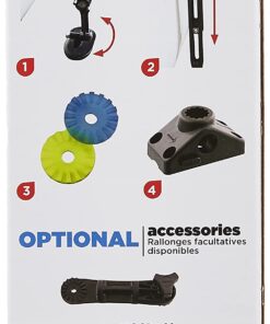 Scotty #140 Kayak/SUP Transducer Mounting Arm, Slip Disks Included, Fits All Scotty Post Mounts,Black 21 71FXkvYLvL