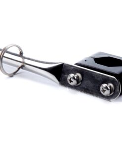 Amarine Made Stainless Steel Rail Mount Boat Pulpit Staff (7/8" - 1 1/4"), boat yacht marine flag pole with US flag Embroidered Stars American Boat Flag Boat Cabin Flags 25 71FY1aHRNGL