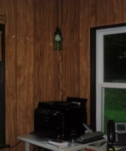 Quart Open Bottom Mason Jar Pendant Lamp - Rustic Brown 24 71FYYuHKOdL