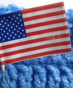 Beistle United States Of America Flag Food Picks 50 Piece Patriotic Party Supplies USA 4th Of July Decorations Labor Day Tableware, Red/White/Blue, 2.5" 2.5" 34 71FZJQrIOYL