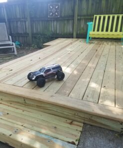 Redcat Racing Blackout XTE 1/10 Scale Electric Monster Truck with Waterproof Electronics, Silver/Red SUV, Blackout-XTE-SILVERSUV 55 71Fa44p7JQL