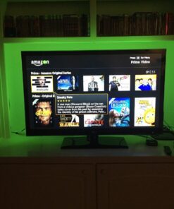 HAMLITE TV LED Backlight, 8.2Ft Led Light for TV 32-60 Inch Monitor Backlight, HDTV Wall Mount Stand Work Space Gaming Room Decor, LED Bias Ambient Mood Lighting Kit for 32-60inch 54 71Fak9eQEYL