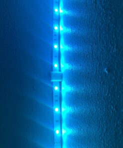 TronicsPros 10pcs 4 Pin Solderless Waterproof LED Strip to Strip Connector RGB Flex LED Ribbon LED Rope LED Tape Light Gapless Adapter for 10mm Wide Waterproof SMD 5050 RGB Flexible LED Strip Light White (only for Waterproof RGB 5050 LED strip) 75 71FbAc1bssL