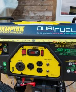 Champion Power Equipment 76533 4750/3800-Watt Dual Fuel RV Ready Portable Generator with Electric Start 54 71FbE8jc9L