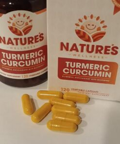 1600mg Organic Turmeric Curcumin w/Bioperine and Black Pepper | Non-GMO | Natural Joint Support | Highest Potency with 95% Standardized Curcuminoids | Gluten Free | 120 Vegetarian Caps 33 71FcGWe5FGL