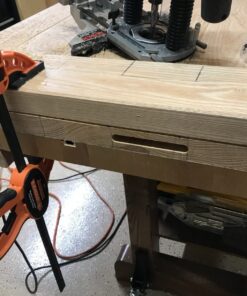 BOSCH 1617EVSPK Wood 12 Amp Router Tool Combo Kit - 2.25 Horsepower Plunge Router & Fixed Base with a Variable Speed 54 71FcSJFC0cL 1