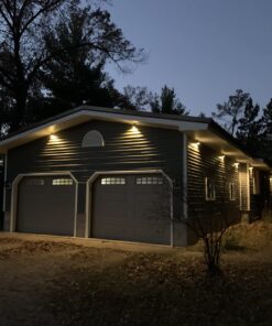 ZUCKEO Low Voltage Landscape Lights LED Landscape Lighting, 5W 12V Garden Pathway Lights Waterproof Warm White Walls Trees Flags Outdoor Landscape Spotlights with Stakes (8 Pack) 77 71Fd 3BVHL