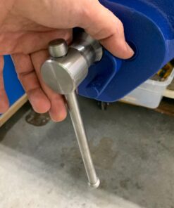 Yost Vises M9WW Rapid Action Woodworking Vise | Quick Release Lever for Quick Adjustments | 9 Inch Jaw Width | Made with Heavy-Duty Cast Iron | Blue Yost M9WW 69 71Fd7RubNWL