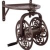 Liberty Garden 710 Navigator Rotating Garden Hose Reel, Holds 125-Feet of 5/8-Inch Hose - Bronze