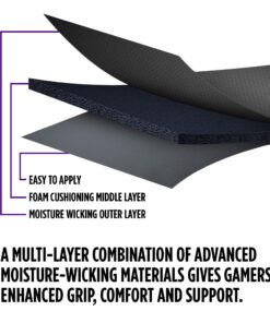 KontrolFreek Performance Grips for Playstation 4 (PS4) Controller (Nightfall Black) Nightfall Black 28 71Fehp7Lc L