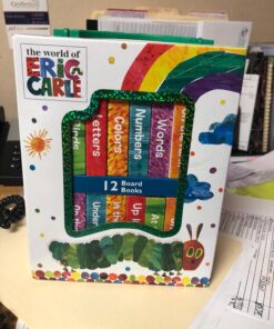 World of Eric Carle, My First Library 12 Board Book Set - First Words, Alphabet, Numbers, and More! Baby Books - PI Kids 35 71FepXD4KUL