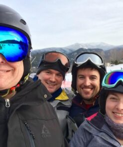 ZIONOR X4 Ski Goggles Magnetic Lens - Snowboard Snow Goggles for Men Women Adult A0 Vlt 13.67% Blue Lens Blue Frame 95 71FfKjB9fIL