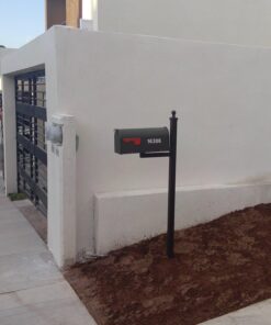 Gibraltar Mailboxes Elite Medium Capacity Galvanized Steel Bronze, Post-Mount Mailbox, E1100BZO 53 71FfcHjCjPL