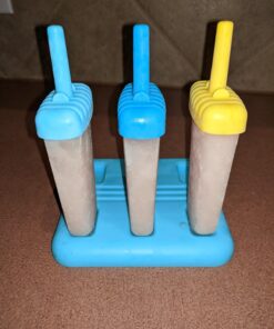 Popsicles Molds, Ozera Set of 6 Reusable Ice Pop Molds Easy Release Popsicle Maker Molds Cream Popcical Molds for Homemade Popsicles With Funnel & Cleaning Brush Assorted Colors 51 71FffNnSv0L