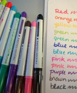 Pilot Frixion Colors Erasable Marker - 12 Color set /Value set Which Attached the Eraser Only for Friction 1-Pack 47 71Fg4PtLhJL