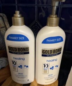 Gold Bond Healing Hydrating Lotion, 20 oz., With Aloe, Moisturizes, Immediate 24-Hour Hydration 20 Ounce (Pack of 1) 27 71FghQXShWL