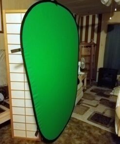 Fancierstudio 2 in 1 Chromakey Green Screen Chromakey Blue Screen Collapsible Backdrop Collapsible Reversible Background 5'x7' Chroma-Key Blue/Green By Fancierstudio RE2010 BG 48 71Fh1tt2ogL