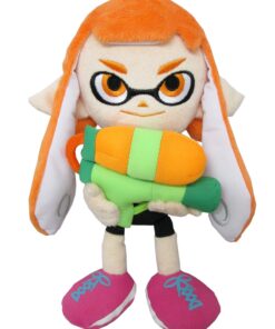 Sanei SP01 Splatoon Series Female Inkling Stuffed Plush, 9" 11 71Fh7tPzAJL
