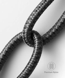 Anker 3.3ft Premium Double-Braided Nylon Lightning Cable, Apple MFi Certified for iPhone Chargers, iPhone X/8/8 Plus/7/7 Plus/6/6 Plus/5s, iPad Pro Air 2, and More(Black) 3.3 ft Black 1 11 71FhsV9jOML