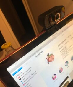 ToLuLu 1080P Webcam with Microphone, HD Webcam Web Camera with Tripod Stand, Widescreen USB Computer Camera, Streaming Mic Webcam for Online Calling/Conferencing, Zoom/Facetime/YouTube Laptop Desktop 47 71FixDrg57L