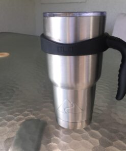 Grab Life Outdoors - Handle For YETI Rambler 30 Oz Tumbler Cup - Fits Ozark Trail, RTIC & more - (Handle Only) - Black 36 71FjUGOxvqL