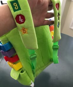 Buckle Toys - Buddy Activity Backpack - Educational Pre-K Learning Activity Toy - Zippered Pouch for Storage - Great Gift for Toddlers and Kids 60 71FkWXlFqML