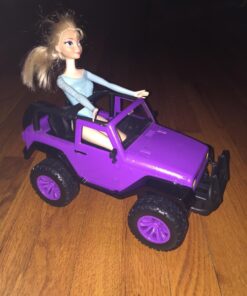 Jada Toys GIRLMAZING Jeep R/C Vehicle (1:16 Scale), Purple 62 71FkYKeXPIL
