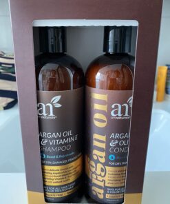 artnaturals Moroccan Argan Oil Hair Loss Shampoo & Conditioner Set - (2 x 16 Fl Oz / 473ml) - Sulfate Free Hair Regrowth - Treatment for Hair Loss, Thinning Hair & Hair Growth, Men & Women 16 Fl Oz (Pack of 2) 26 71FlFyEF49L