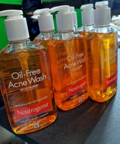 Neutrogena Oil-Free Acne Fighting Face Wash, Daily Cleanser with Salicylic Acid Acne Treatment, 9.1 Fl Oz (Pack of 3) 9.1 Fl Oz (Pack of 3) 29 71FlvxVrwEL